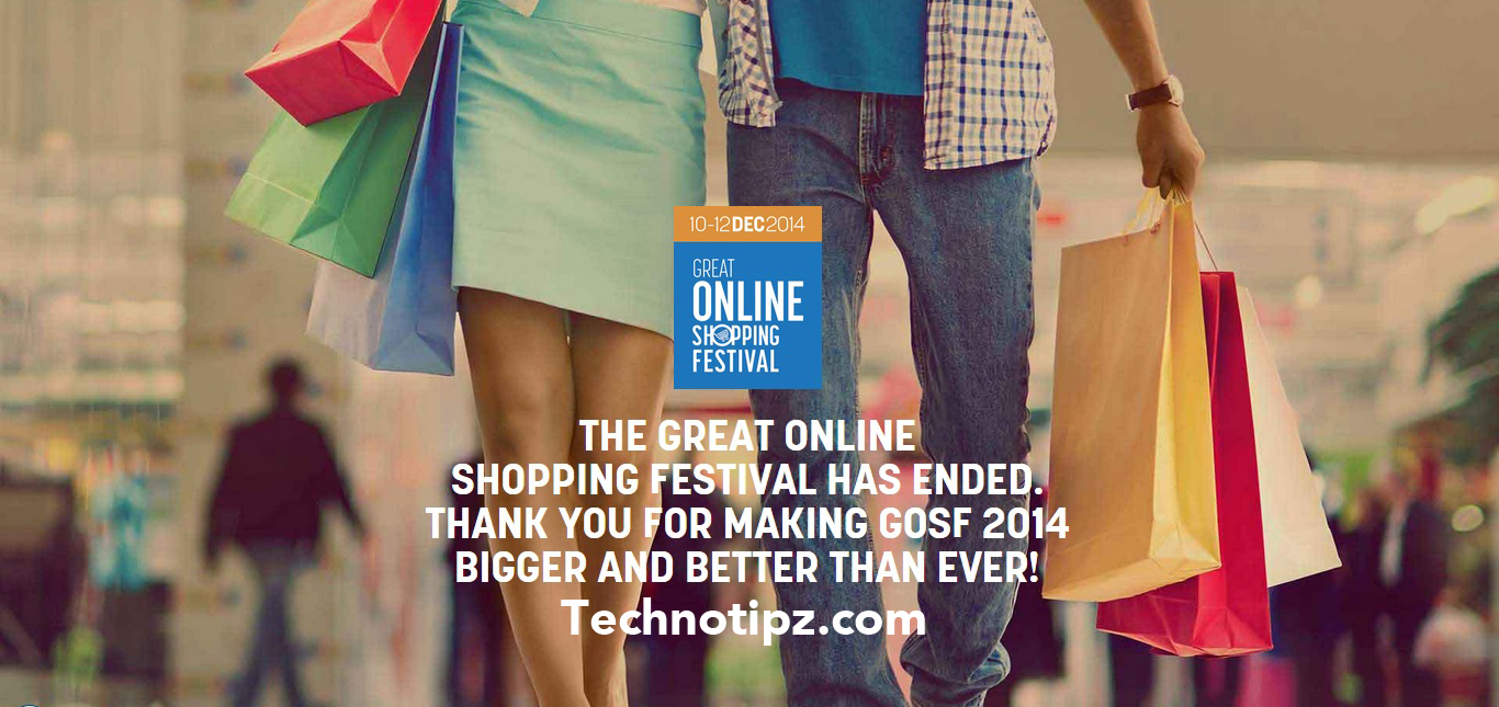 All about Great Online Shopping Festival by Google