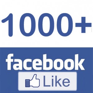 Ways of getting 1000 likes on facebook