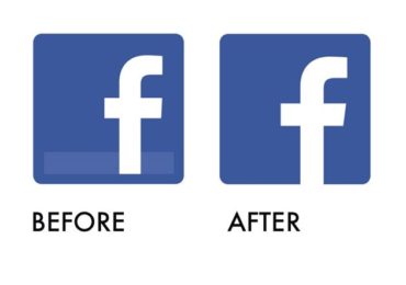 Facebook just changed its logo.