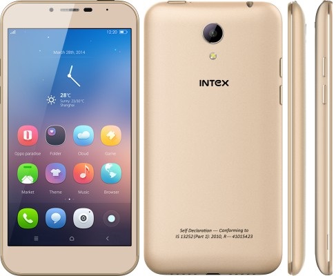 Intex Cloud 4G Star smartphone for Rs. 7,300