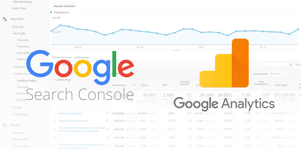 Google Search Console New Integration in Google Analytics