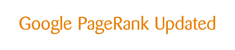Google PageRank Updated
