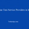Online Taxi Service Providers in India